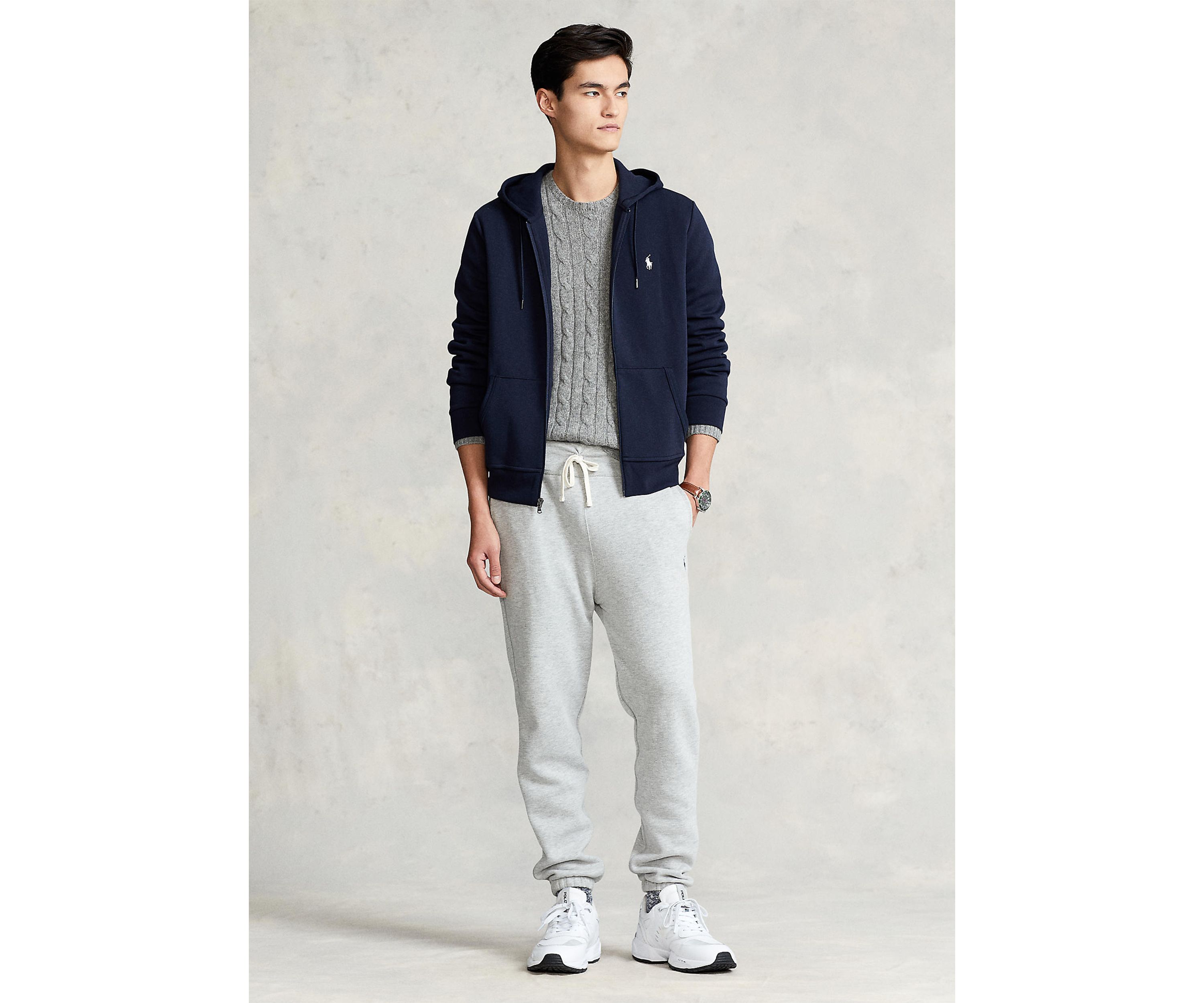 Double Knit Full Zip Hoodie