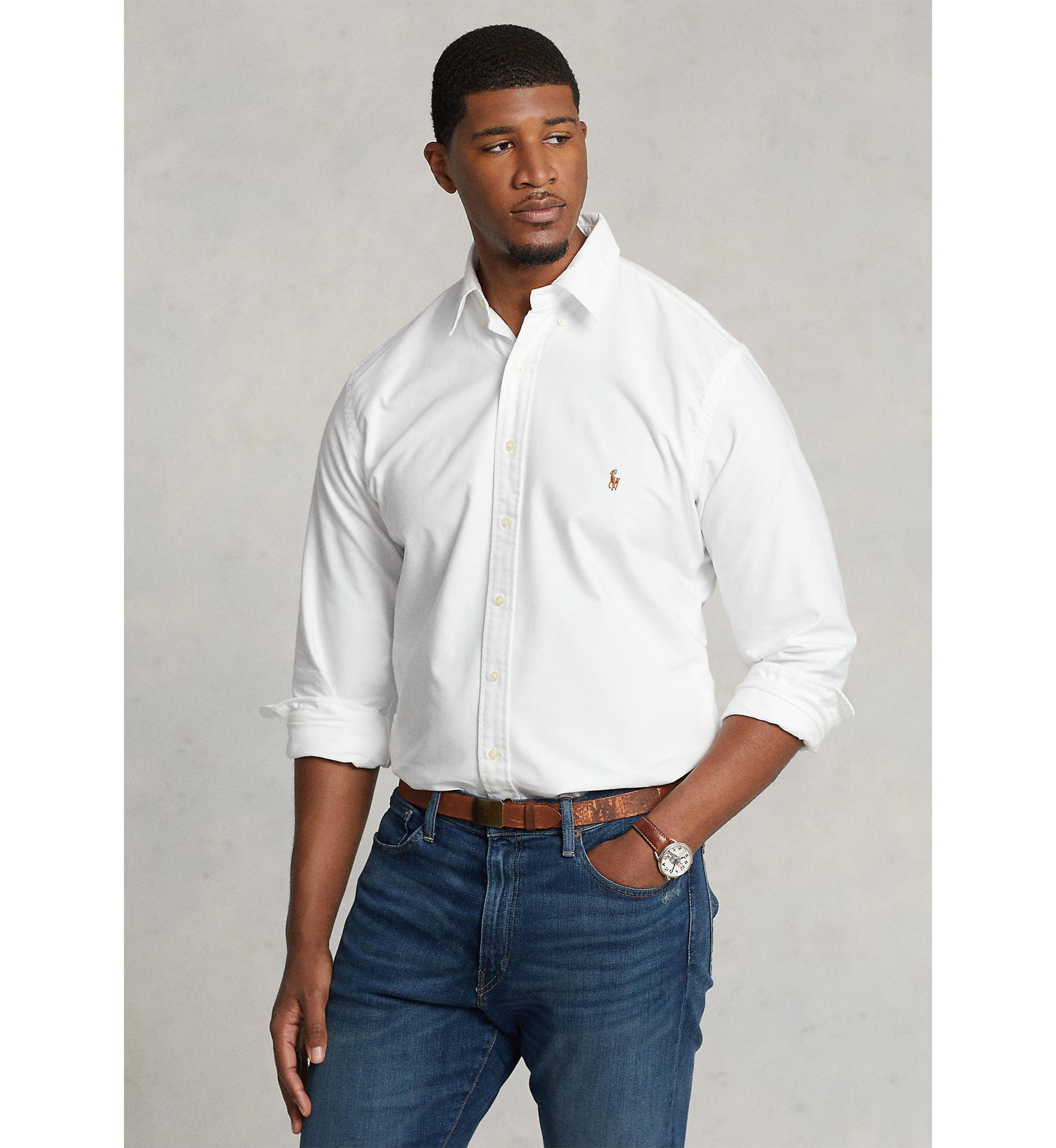 Big & Tall Classic-Fit Oxford Shirt