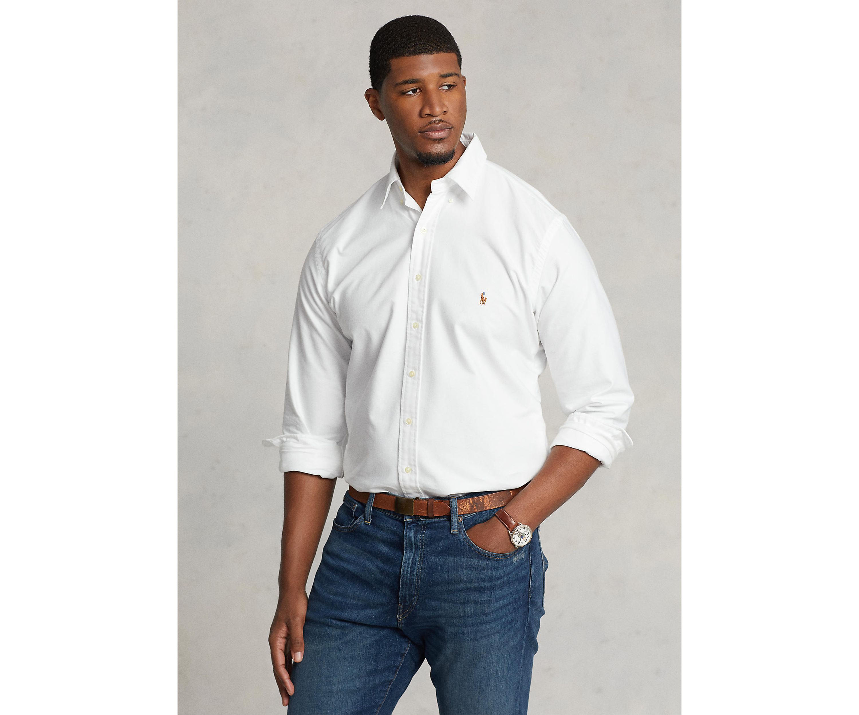Big & Tall Classic-Fit Oxford Shirt