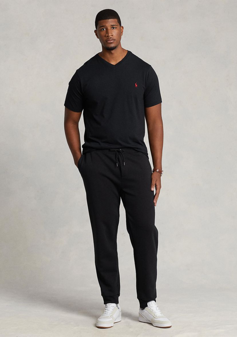 Big & Tall Cotton Jersey V-Neck T-Shirt