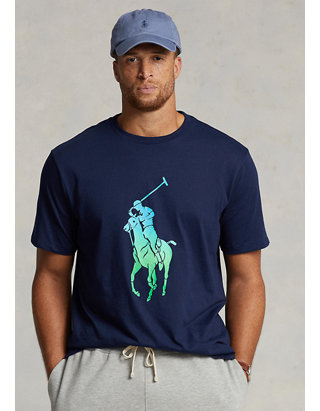 Polo Ralph Lauren Big & Tall Big Pony Jersey T-Shirt | belk