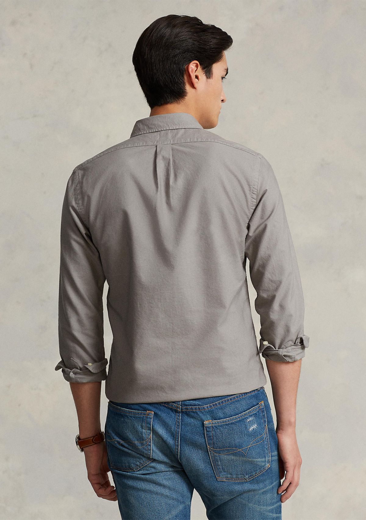 Classic Fit Garment Dyed Oxford Shirt