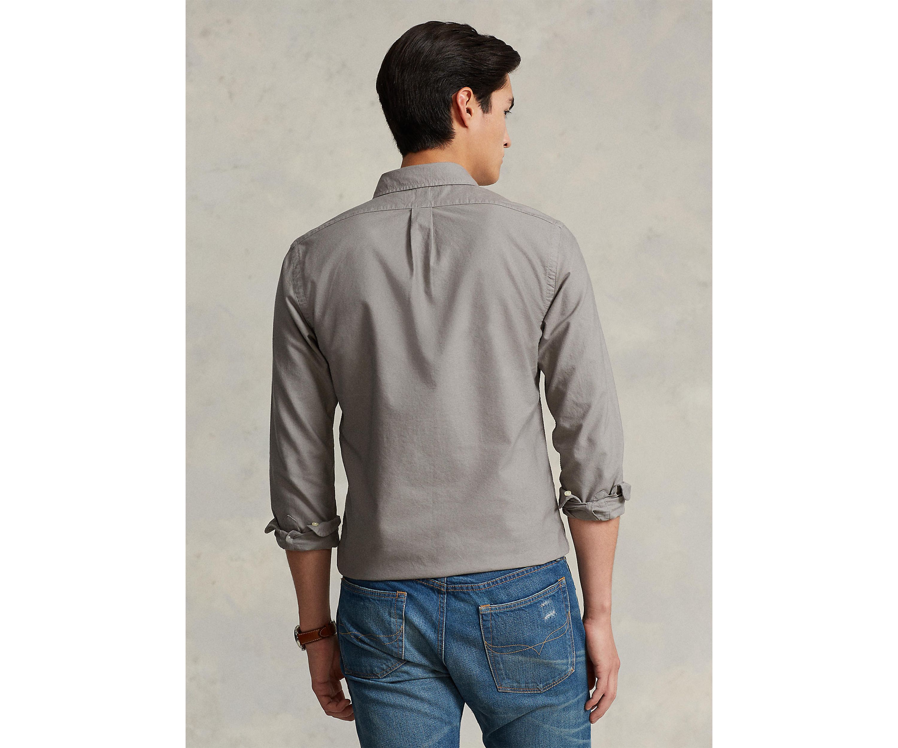 Classic Fit Garment Dyed Oxford Shirt