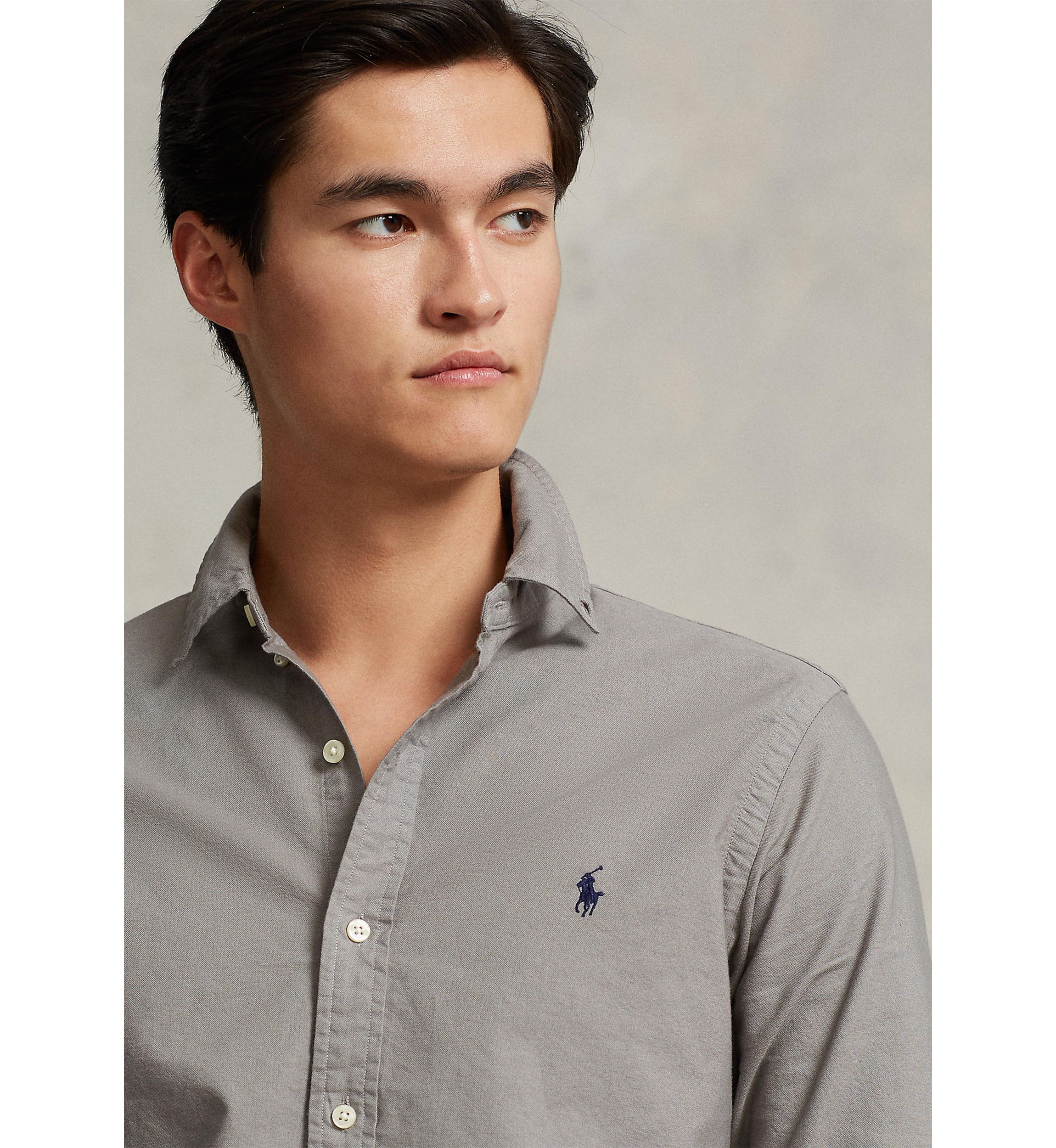 Classic Fit Garment Dyed Oxford Shirt