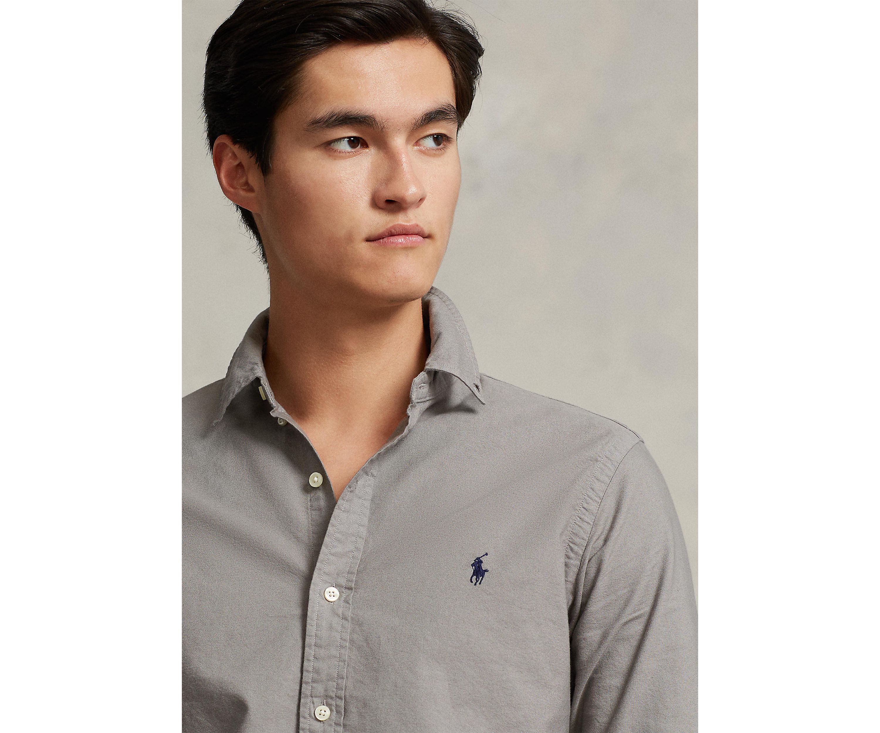 Classic Fit Garment Dyed Oxford Shirt