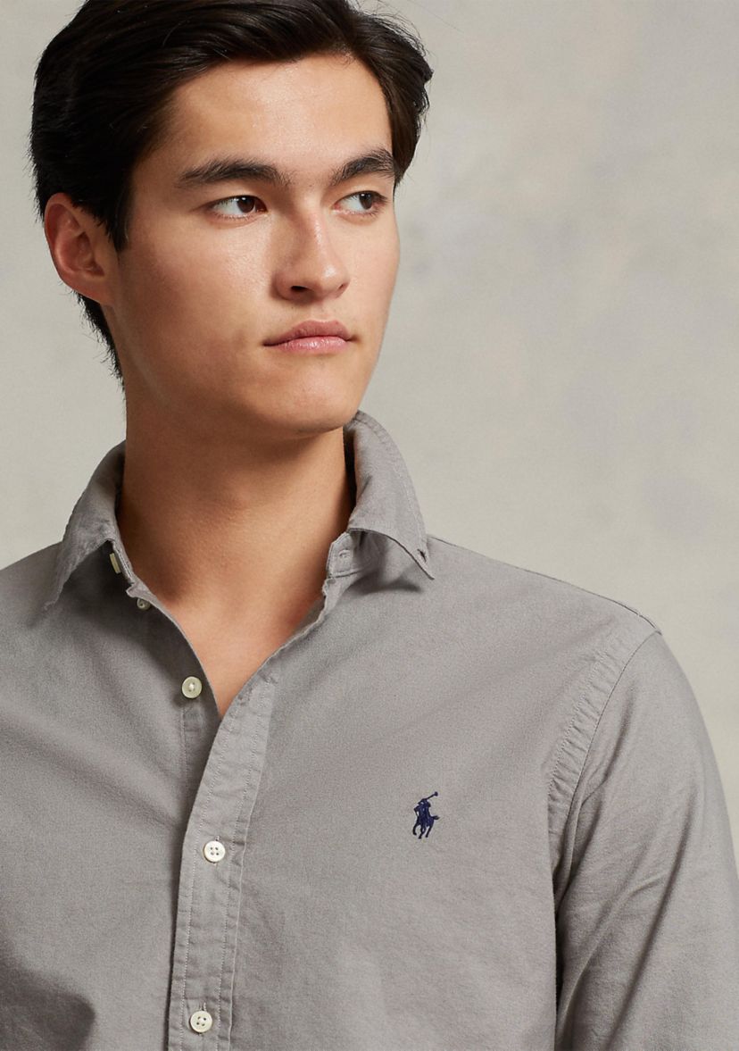 Classic Fit Garment Dyed Oxford Shirt
