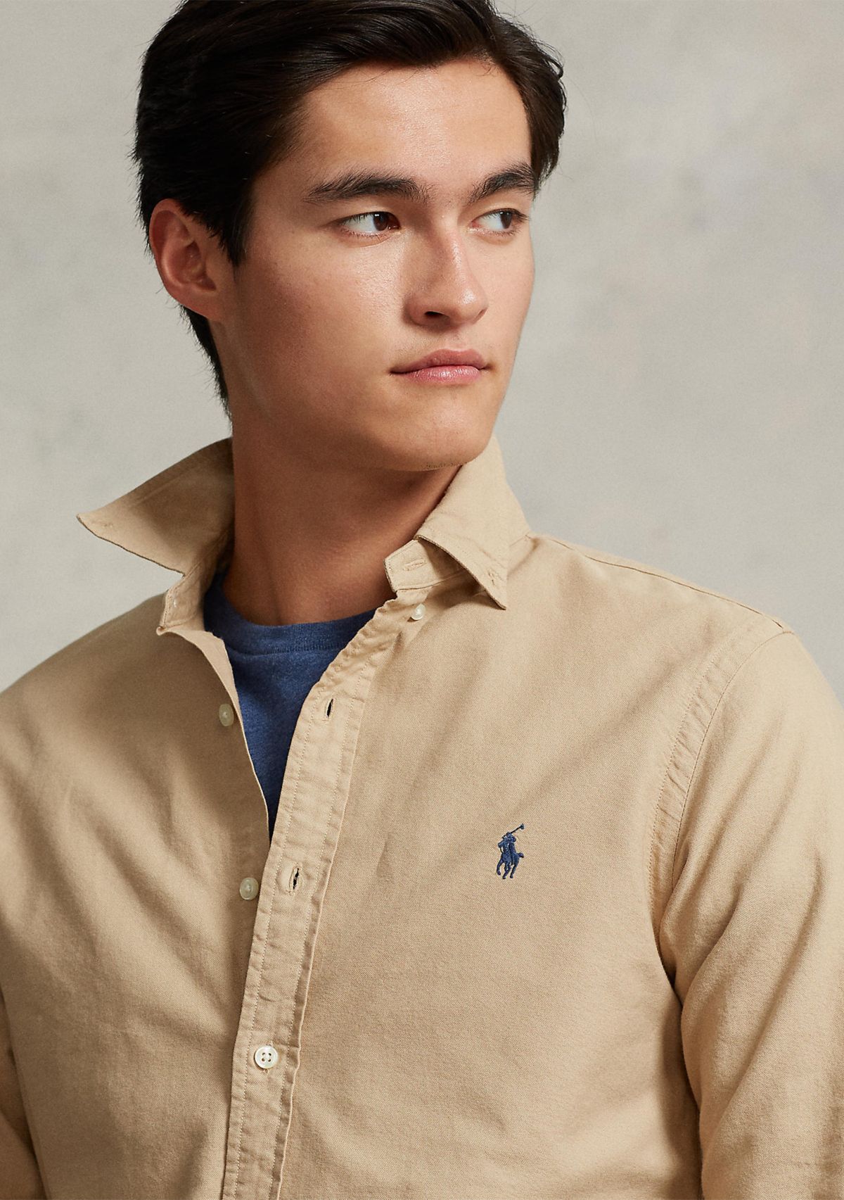 Classic Fit Garment Dyed Oxford Shirt