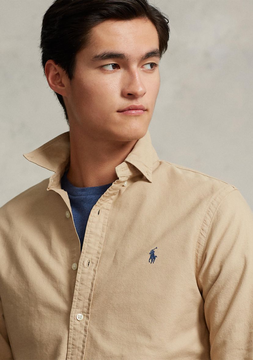 Classic Fit Garment Dyed Oxford Shirt