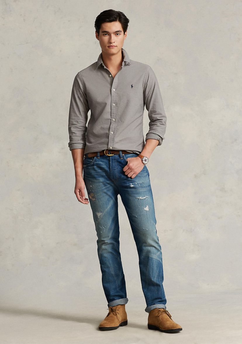 Classic Fit Garment Dyed Oxford Shirt