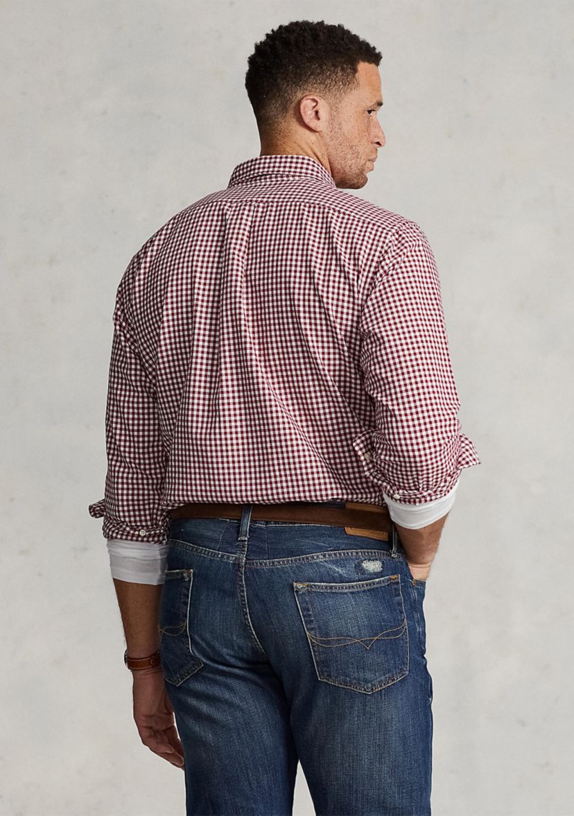 Big & Tall Plaid Oxford Shirt