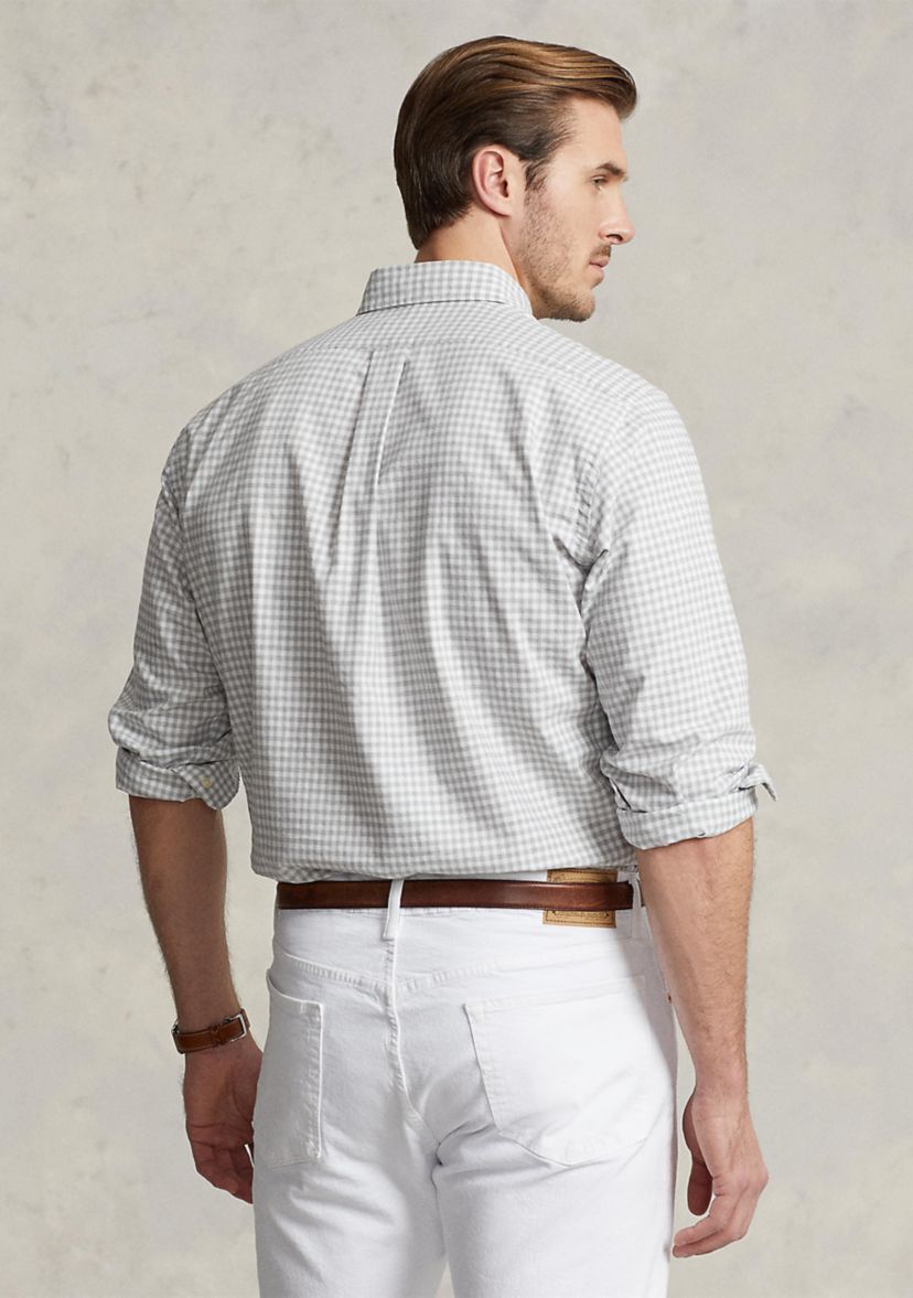 Big & Tall Plaid Oxford Shirt