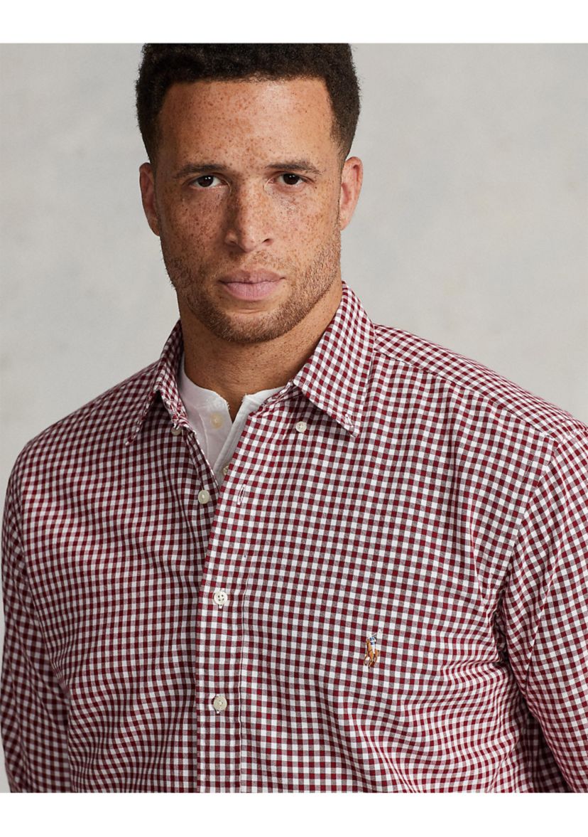 Big & Tall Plaid Oxford Shirt
