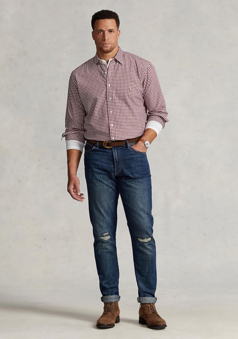 Big & Tall Plaid Oxford Shirt
