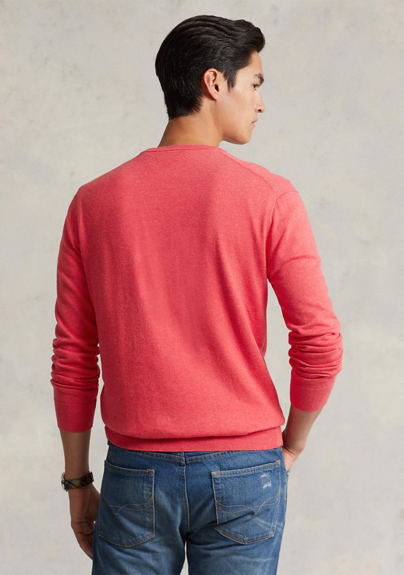 Cotton V-Neck Sweater