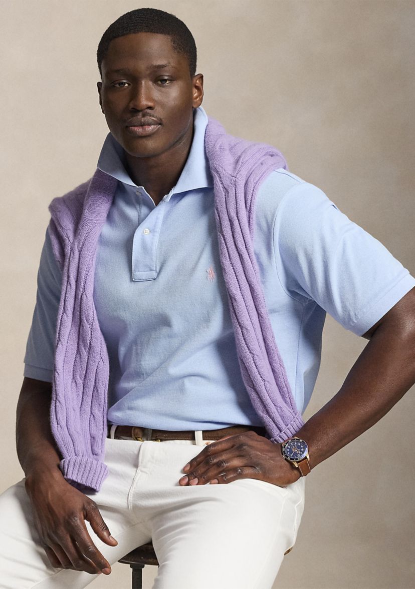 Polo Ralph Lauren Big & Tall Classic Fit Mesh Polo Shirt | Belk
