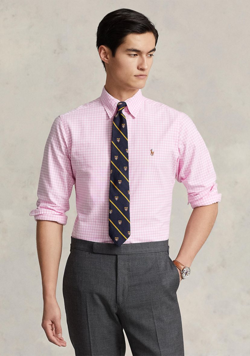 Classic Fit Gingham Oxford Shirt