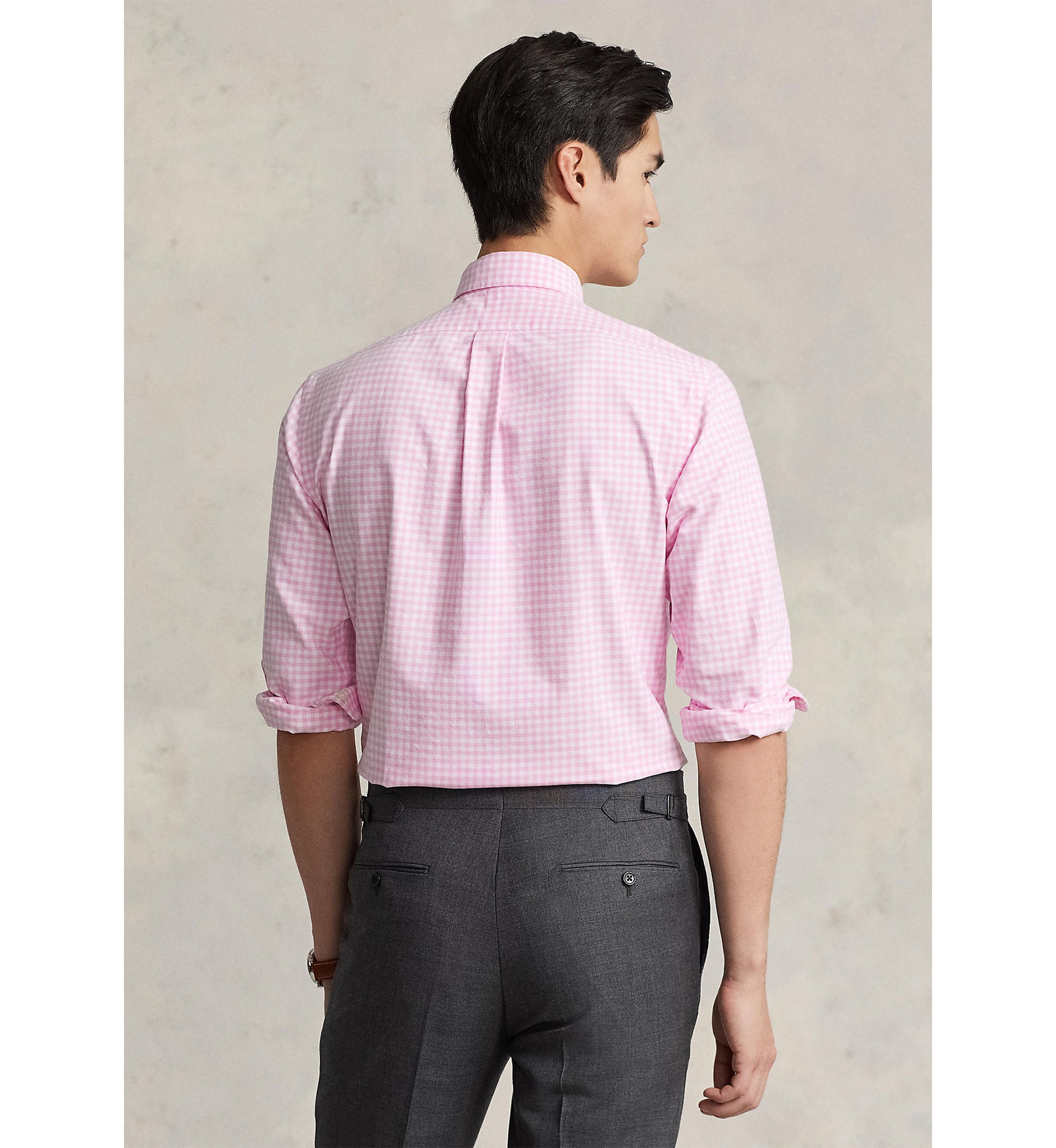 Classic Fit Gingham Oxford Shirt