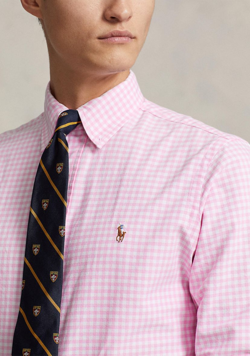 Classic Fit Gingham Oxford Shirt