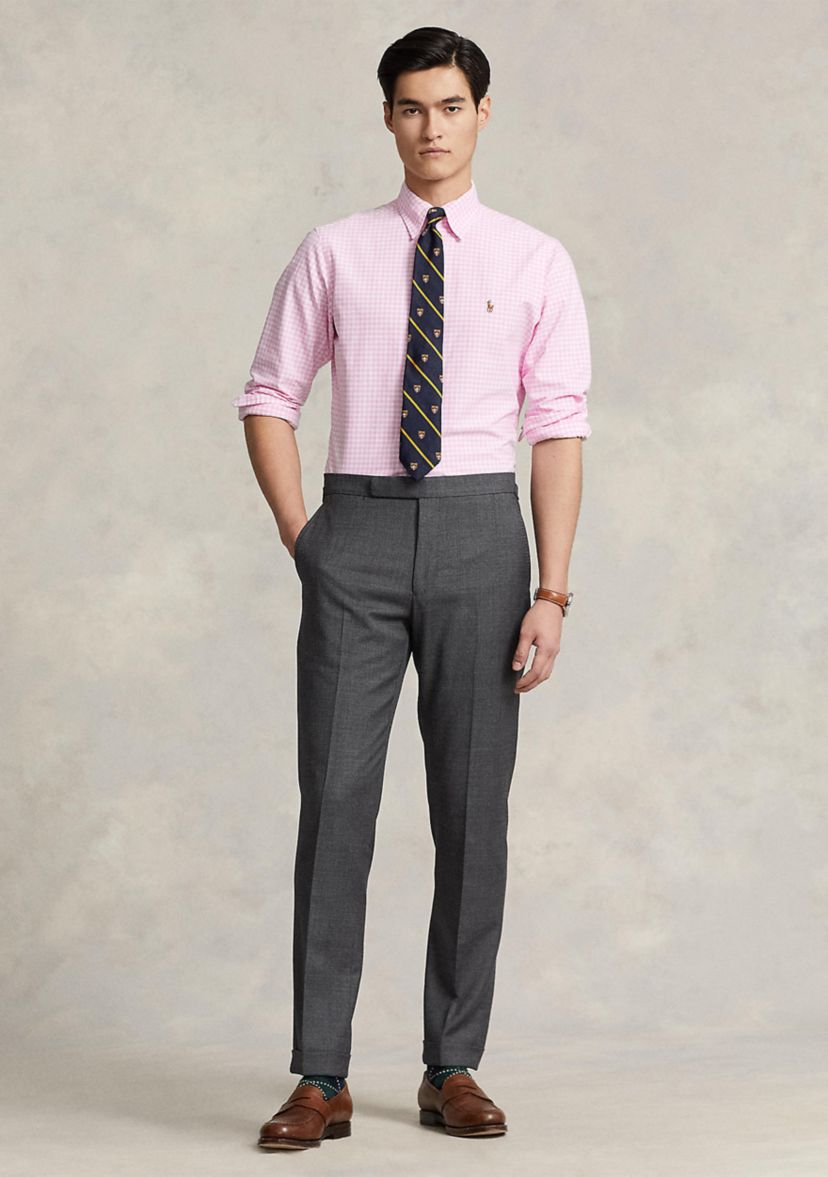 Classic Fit Gingham Oxford Shirt