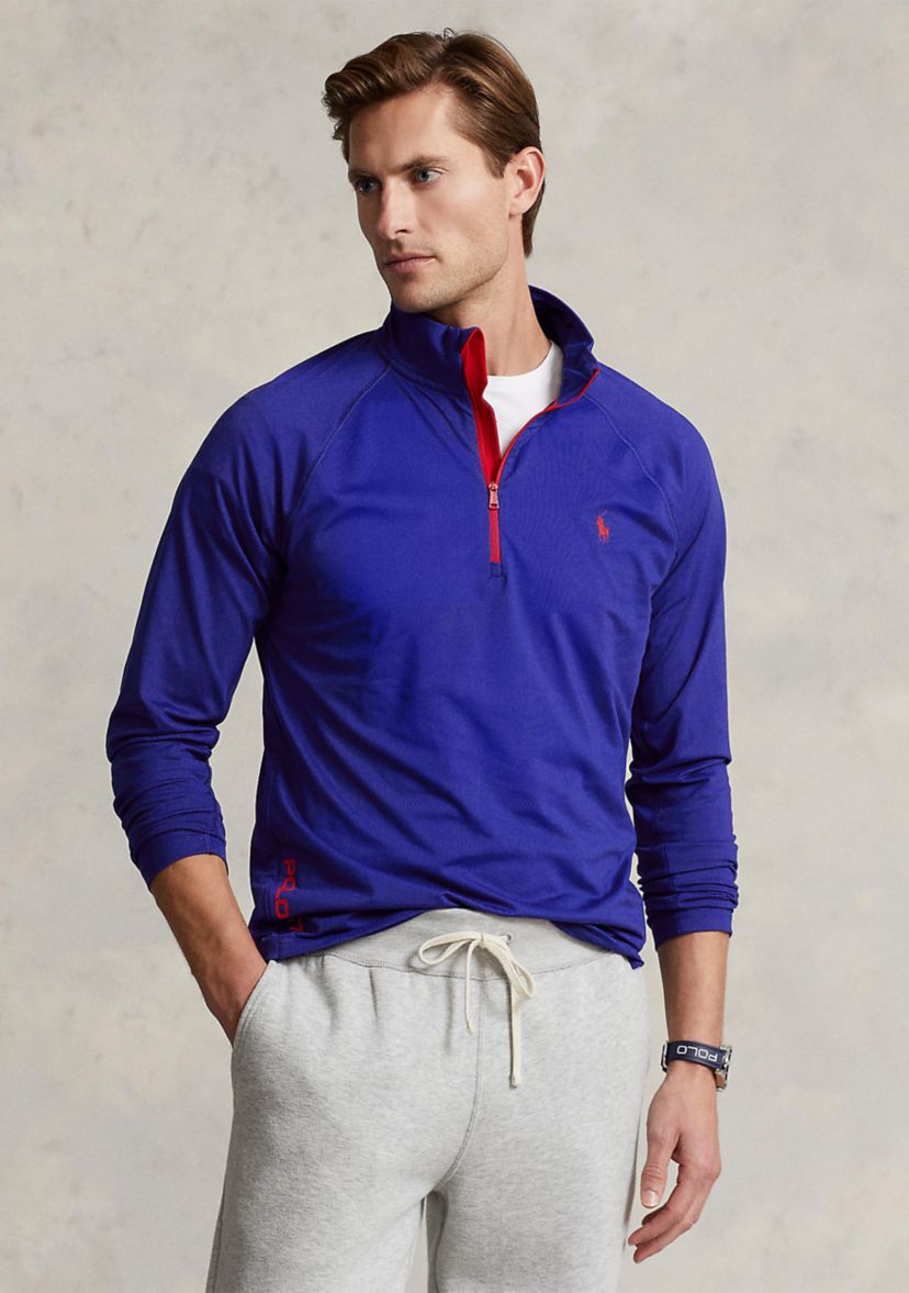 Performance Jersey Quarter-Zip Pullover