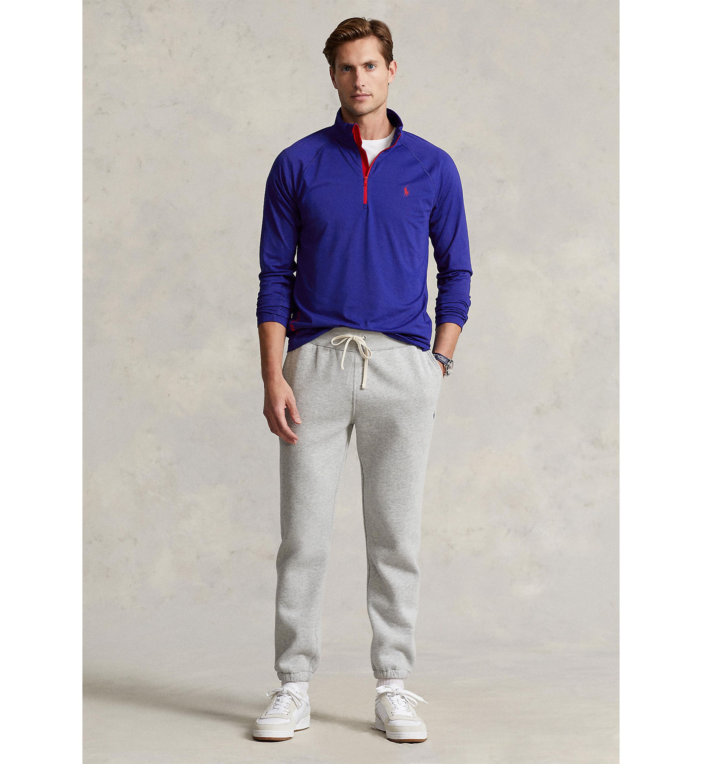 Performance Jersey Quarter-Zip Pullover