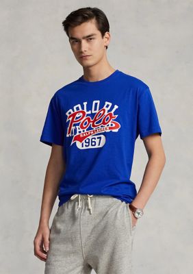 Polo Ralph Lauren Men's Classic Fit Stacked Logo Jersey Graphic T-Shirt