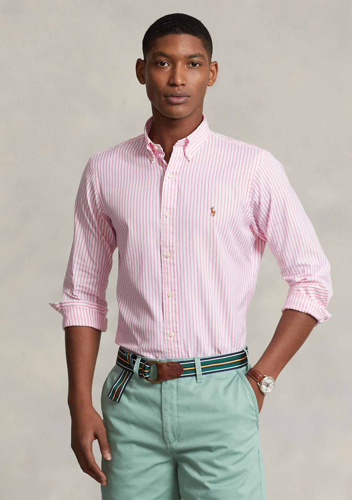 Classic Fit Stretch Cotton Shirt