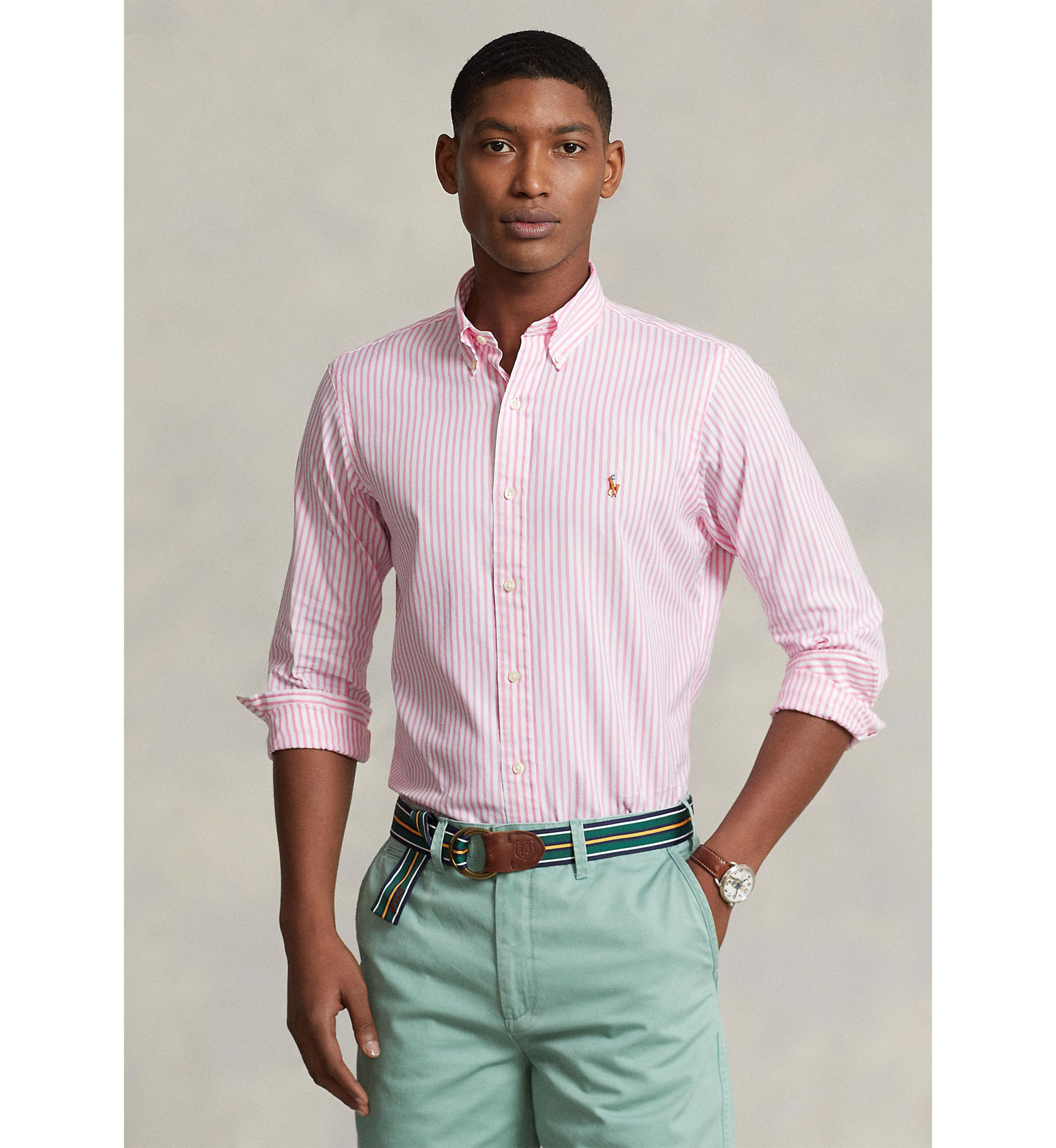 Classic Fit Stretch Cotton Shirt