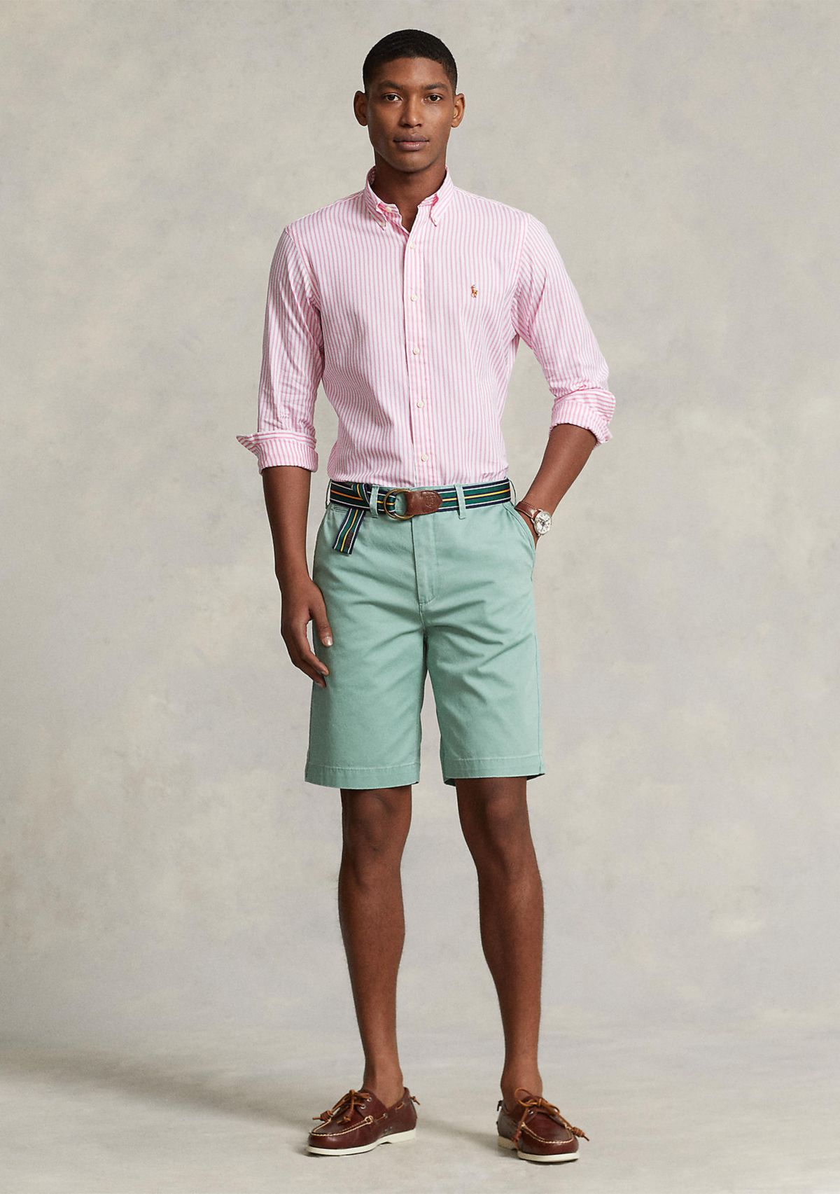 Classic Fit Stretch Cotton Shirt