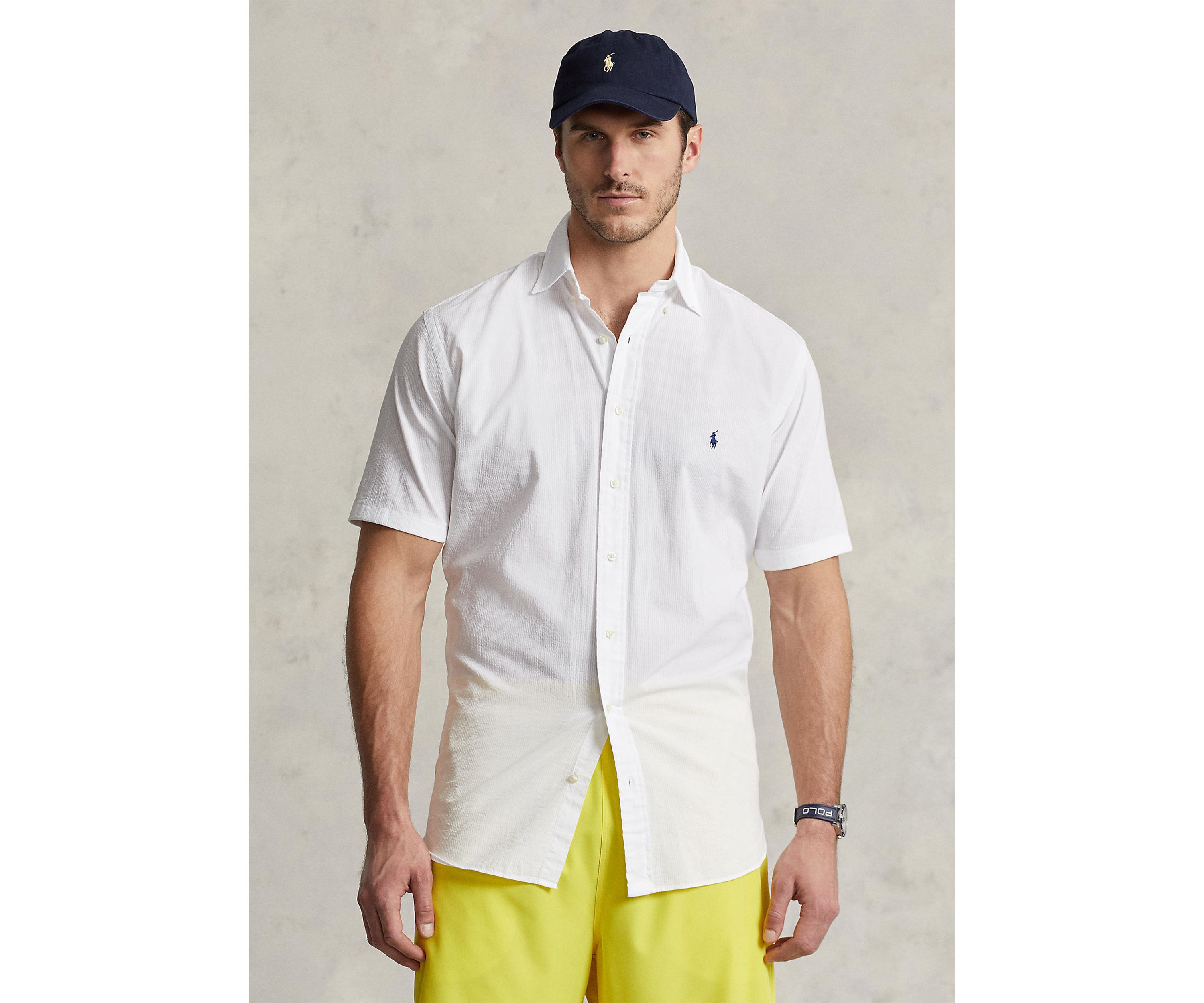 Big & Tall Seersucker Shirt