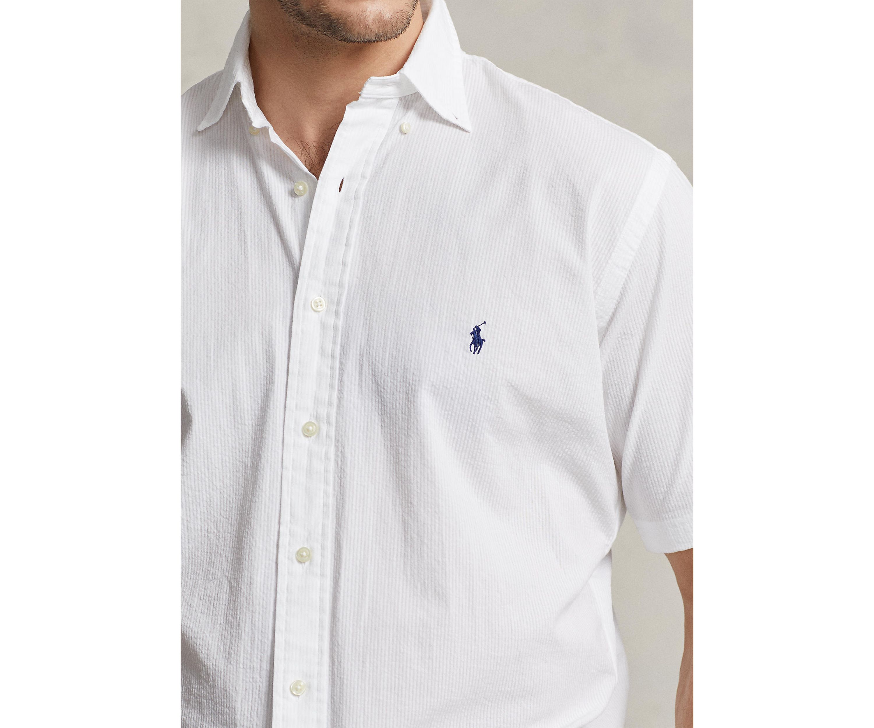 Big & Tall Seersucker Shirt