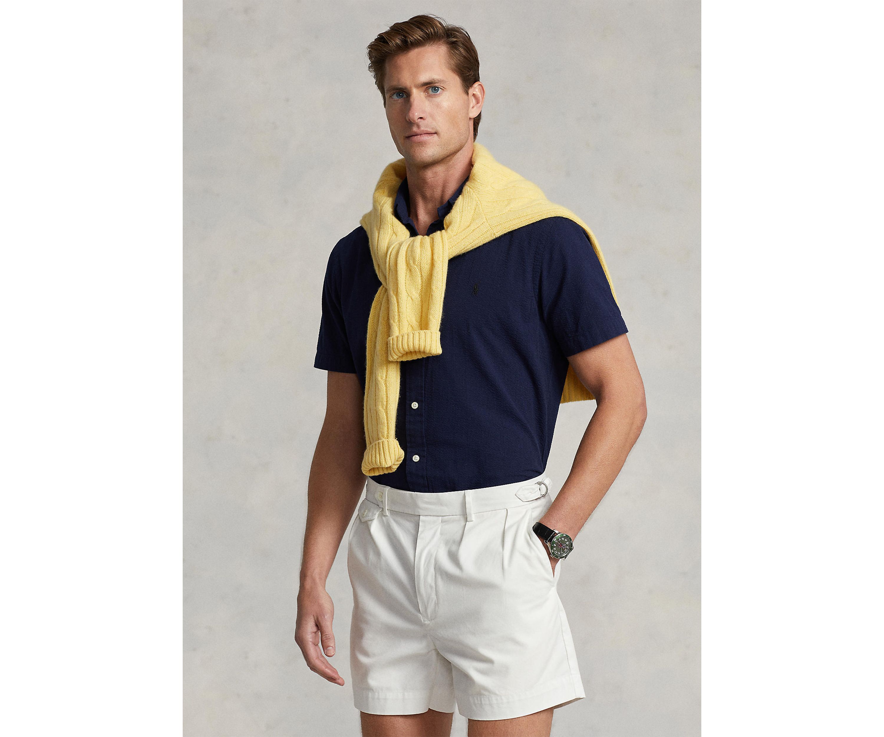 Classic Fit Seersucker Shirt
