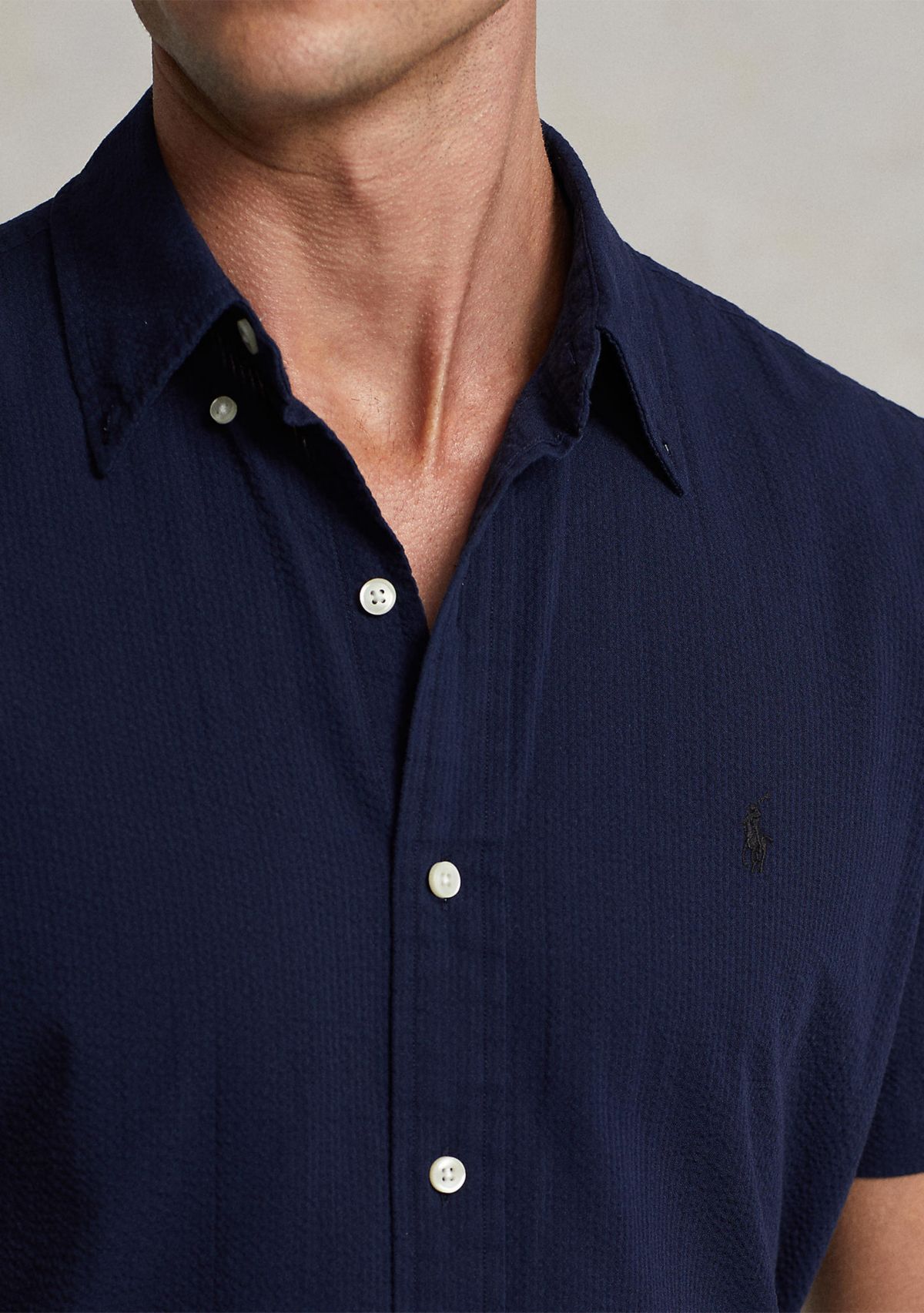 Classic Fit Seersucker Shirt