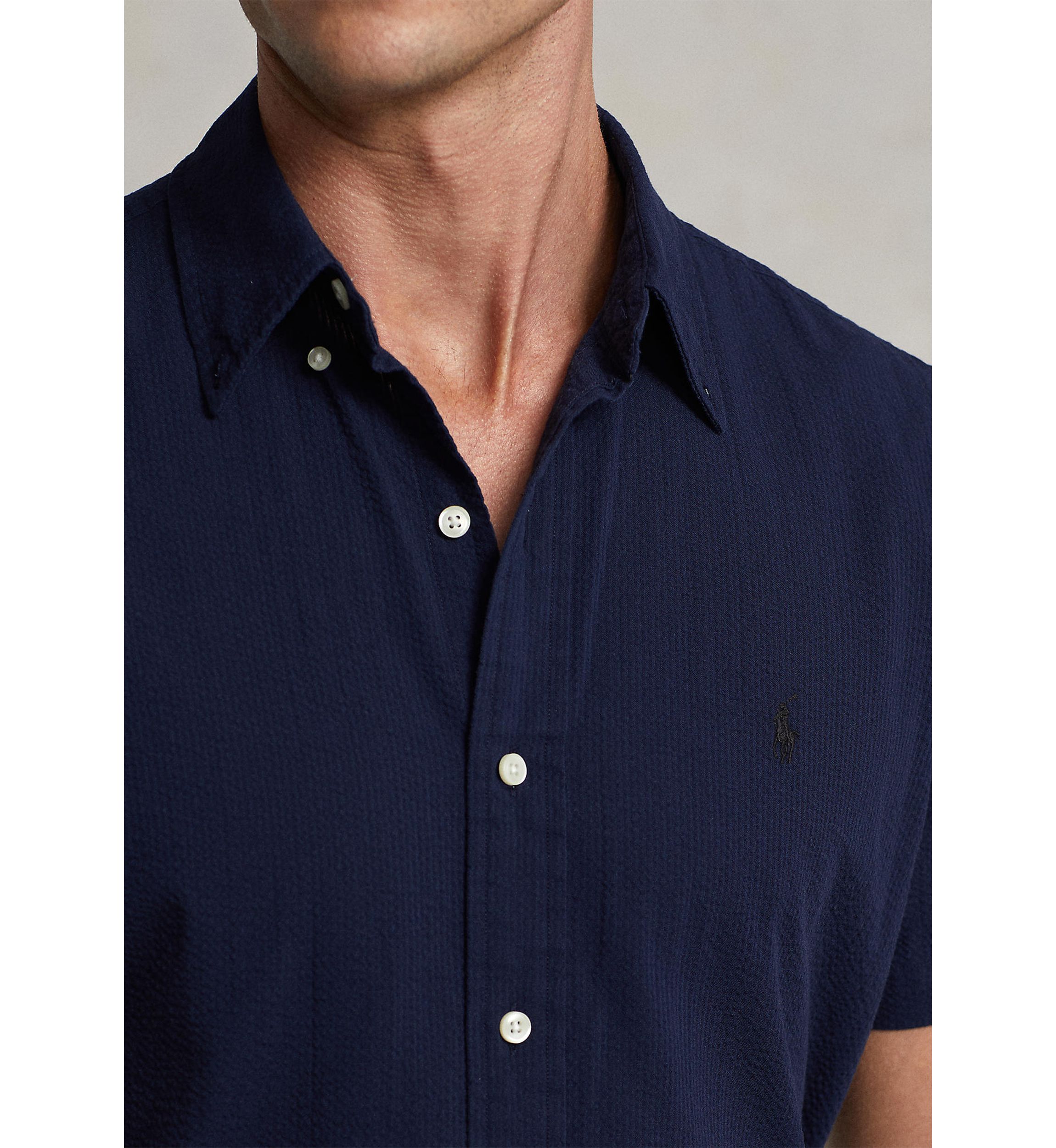 Classic Fit Seersucker Shirt