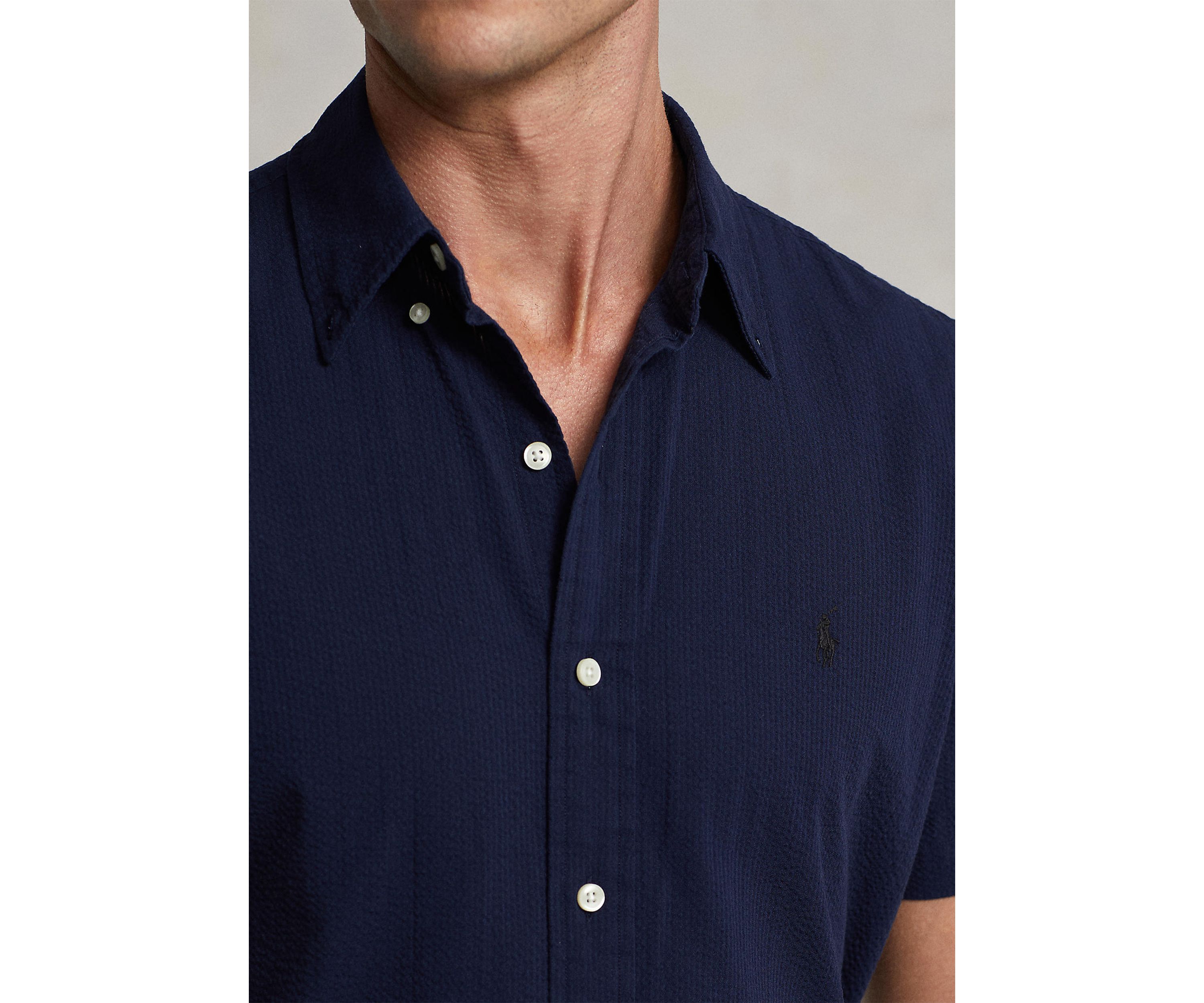 Classic Fit Seersucker Shirt