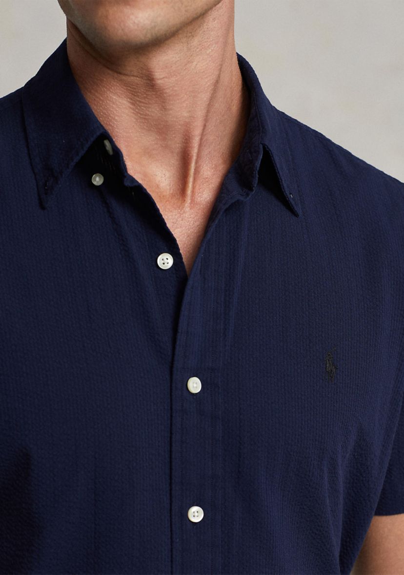 Classic Fit Seersucker Shirt