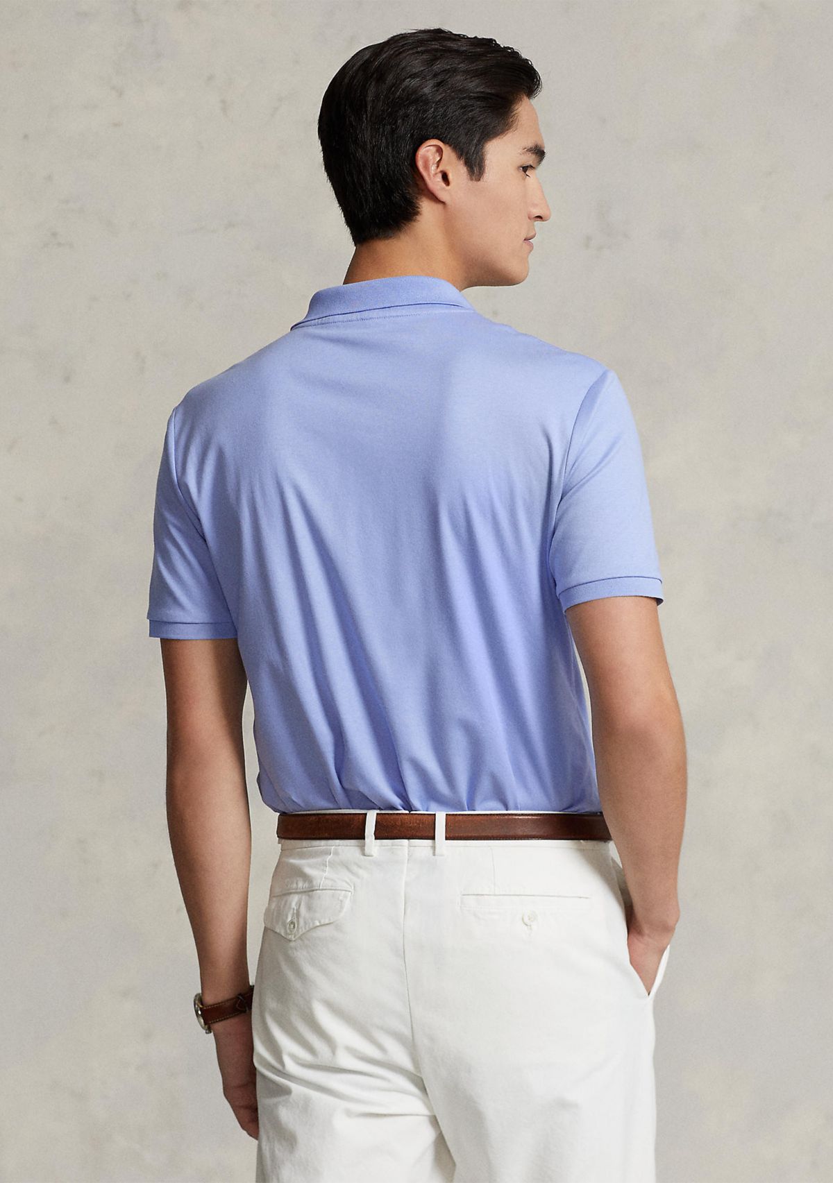 Classic Fit Soft Cotton Polo Shirt 
