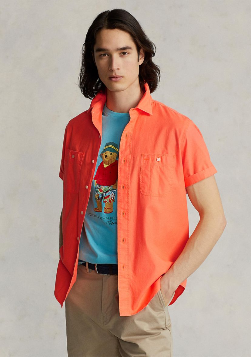 Classic Fit Cotton Satin Workshirt