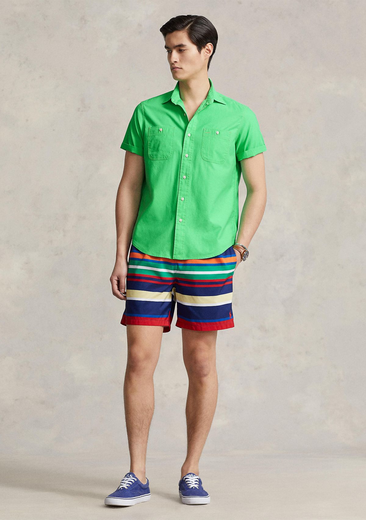 Classic Fit Cotton Satin Workshirt