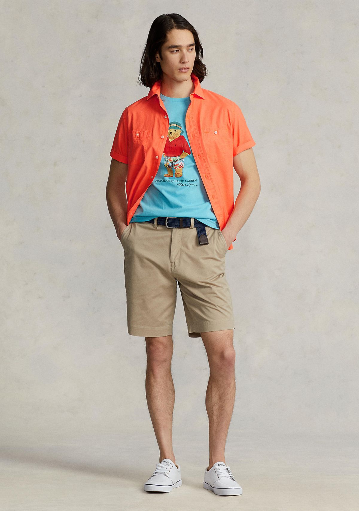 Classic Fit Cotton Satin Workshirt