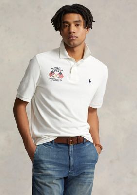 Polo Ralph Lauren Men's Classic Fit Embroidered Mesh Polo Shirt