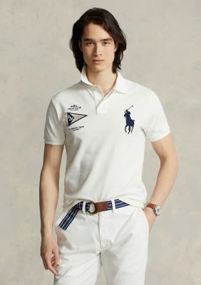 Polo Ralph Lauren Men's Classic Fit Big Pony Mesh Polo Shirt