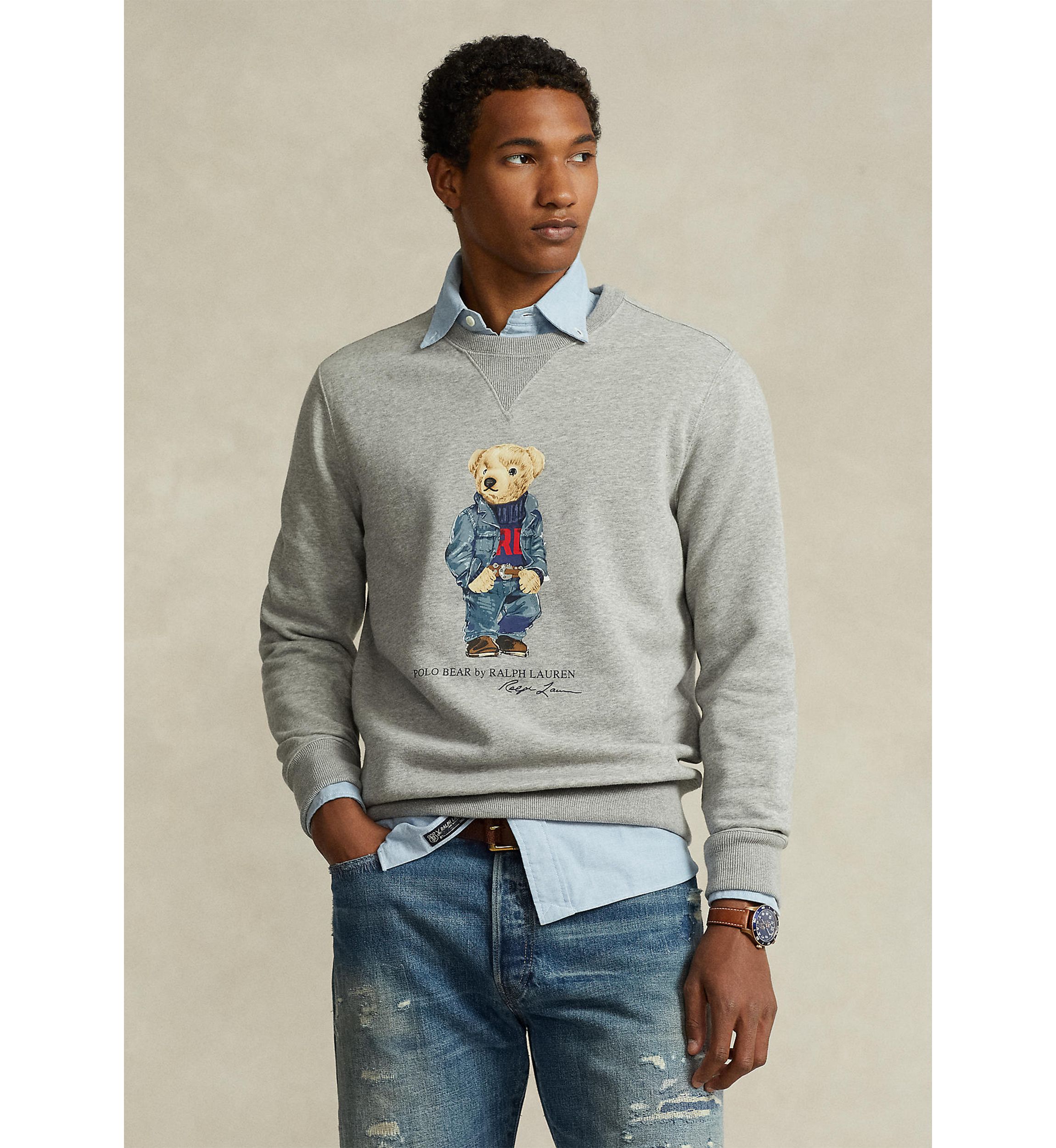 Polo Bear Fleece Sweatshirt