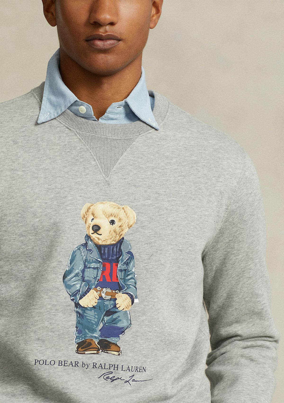 Polo Bear Fleece Sweatshirt