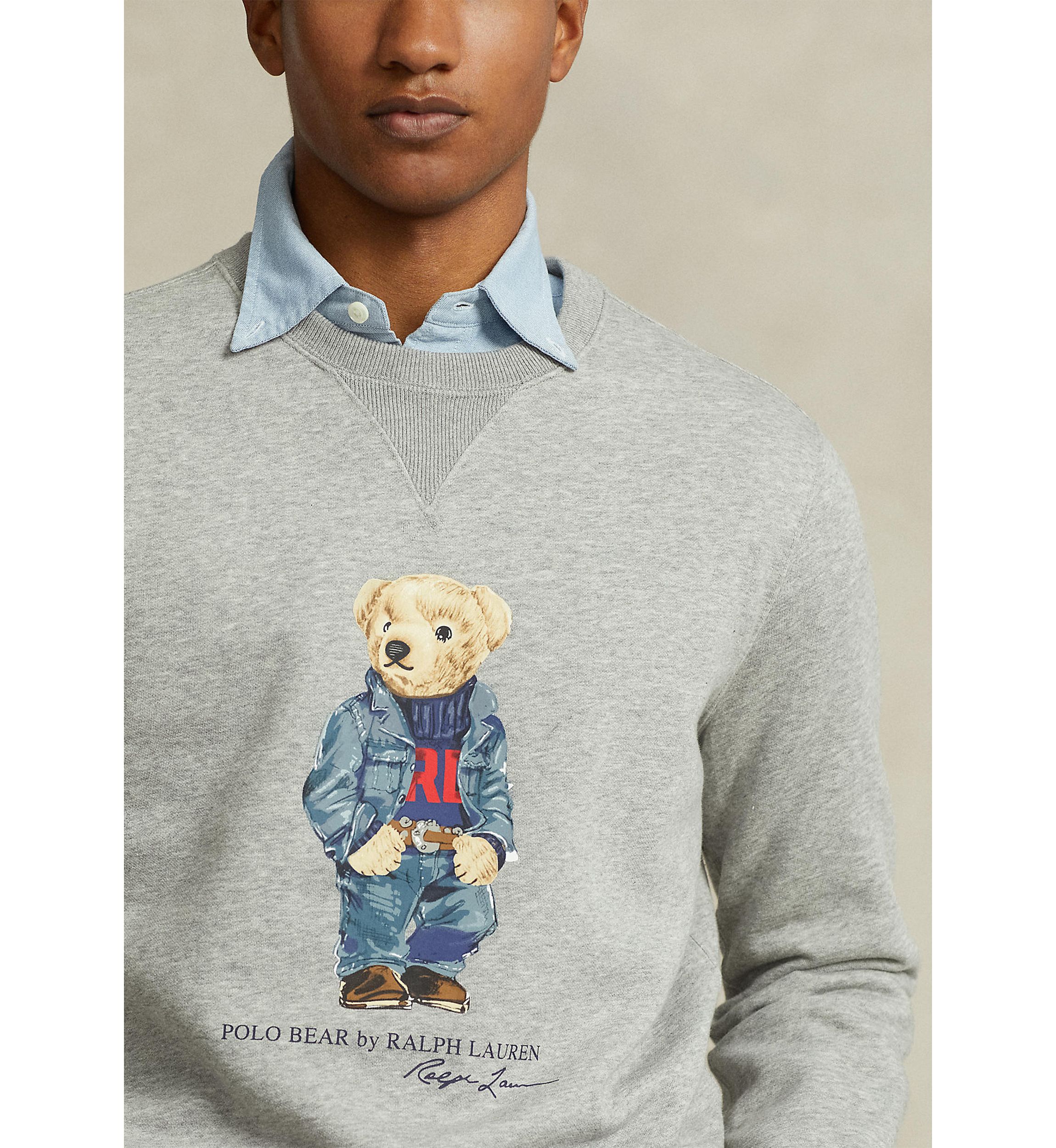 Polo Bear Fleece Sweatshirt