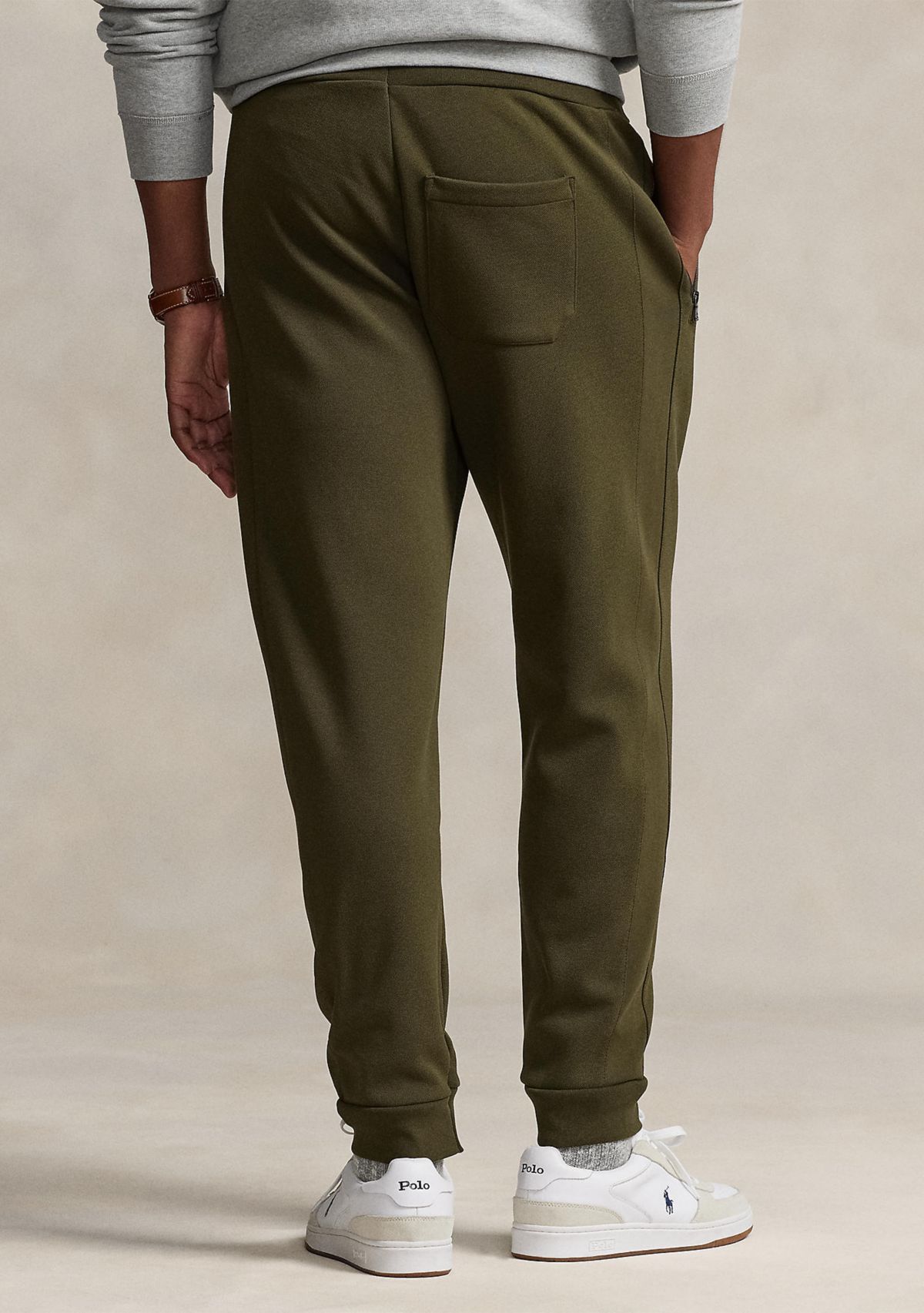 Big & Tall Double-Knit Mesh Jogger Pants