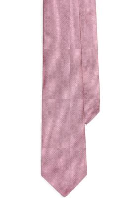 Polo Ralph Lauren Men's Pin Dot Silk Tie, Pink