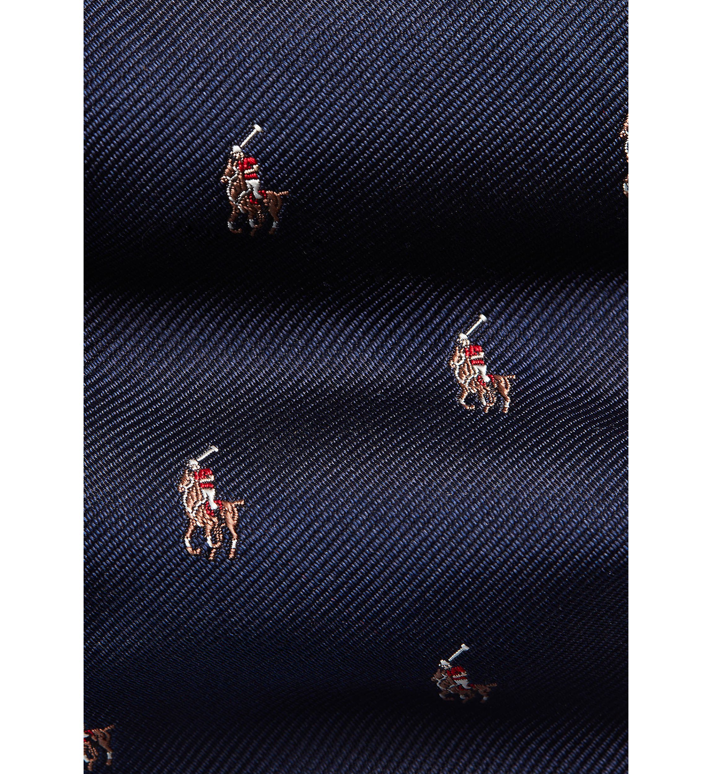 Polo Pony Silk Tie