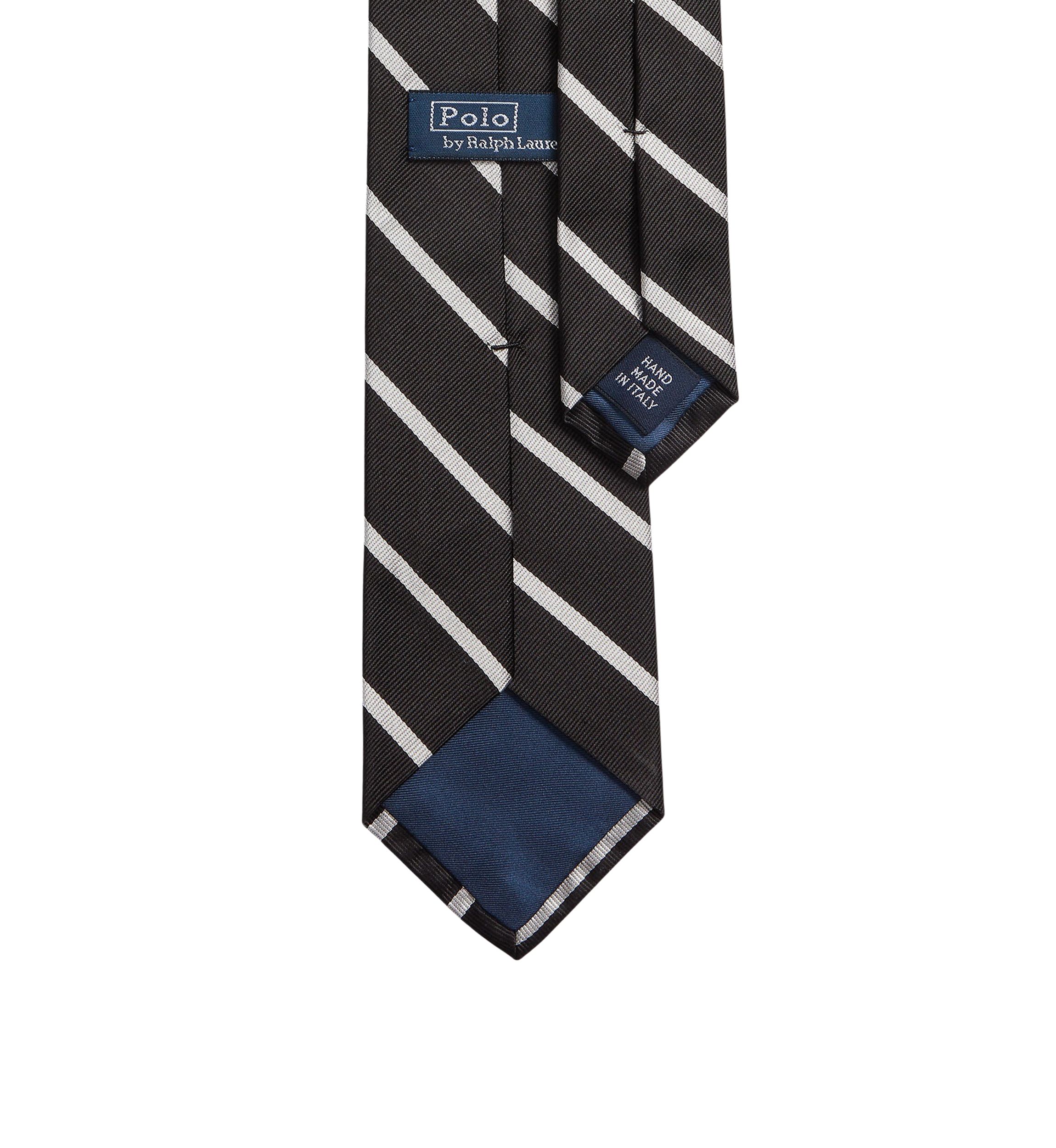 Striped Silk Repp Tie