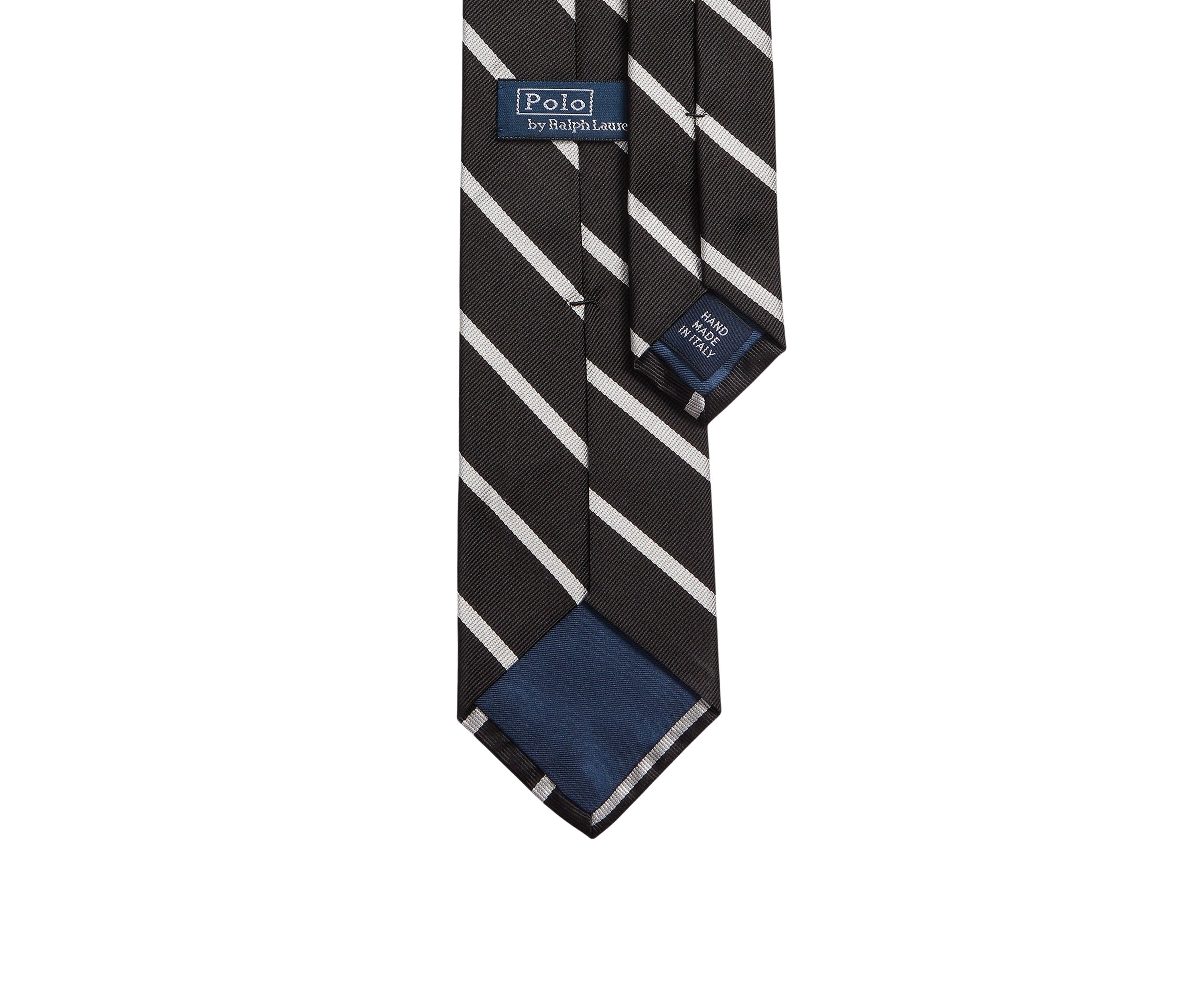 Striped Silk Repp Tie